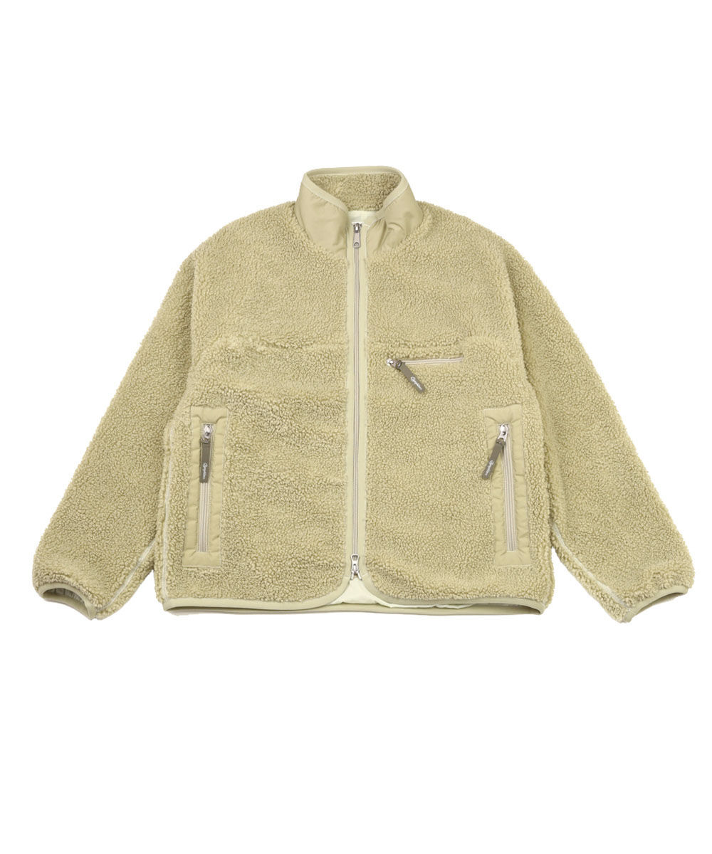 GYMPHLEX（ジムフレックス） コージーライトボアブルゾン Gymphlex