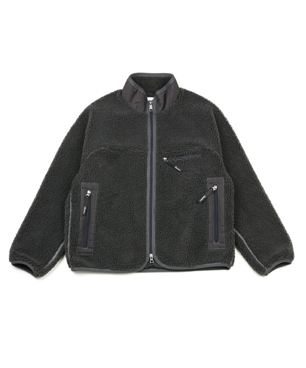 GYMPHLEX（ジムフレックス） コージーライトボアブルゾン Gymphlex