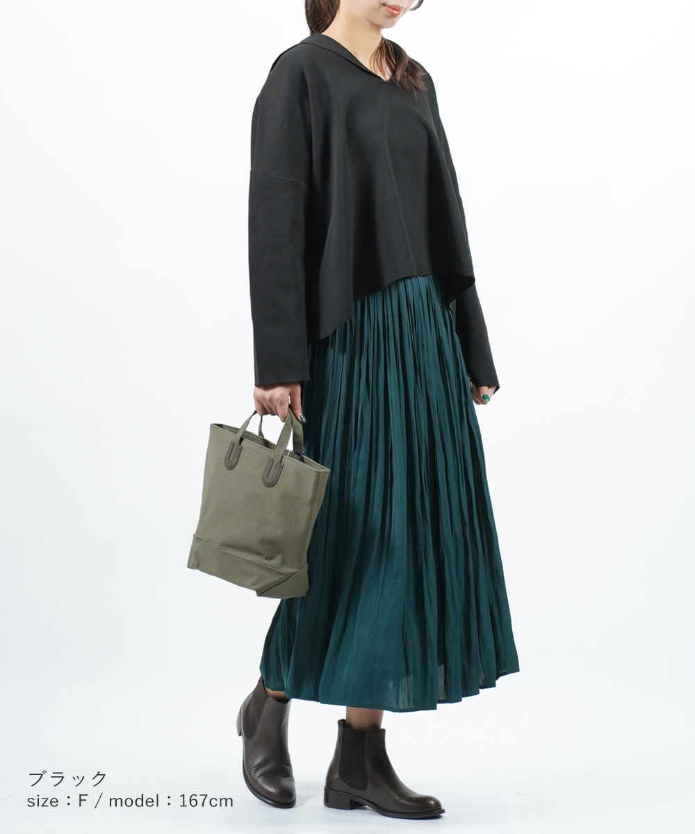 mizuiroind（ミズイロインド） ワイドプルオーバー レディース 国内