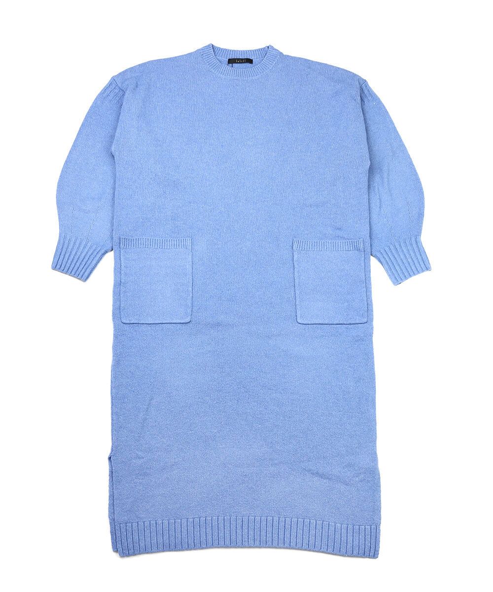 レリル ガンジーワンピース ロング ニットワンピース lelill