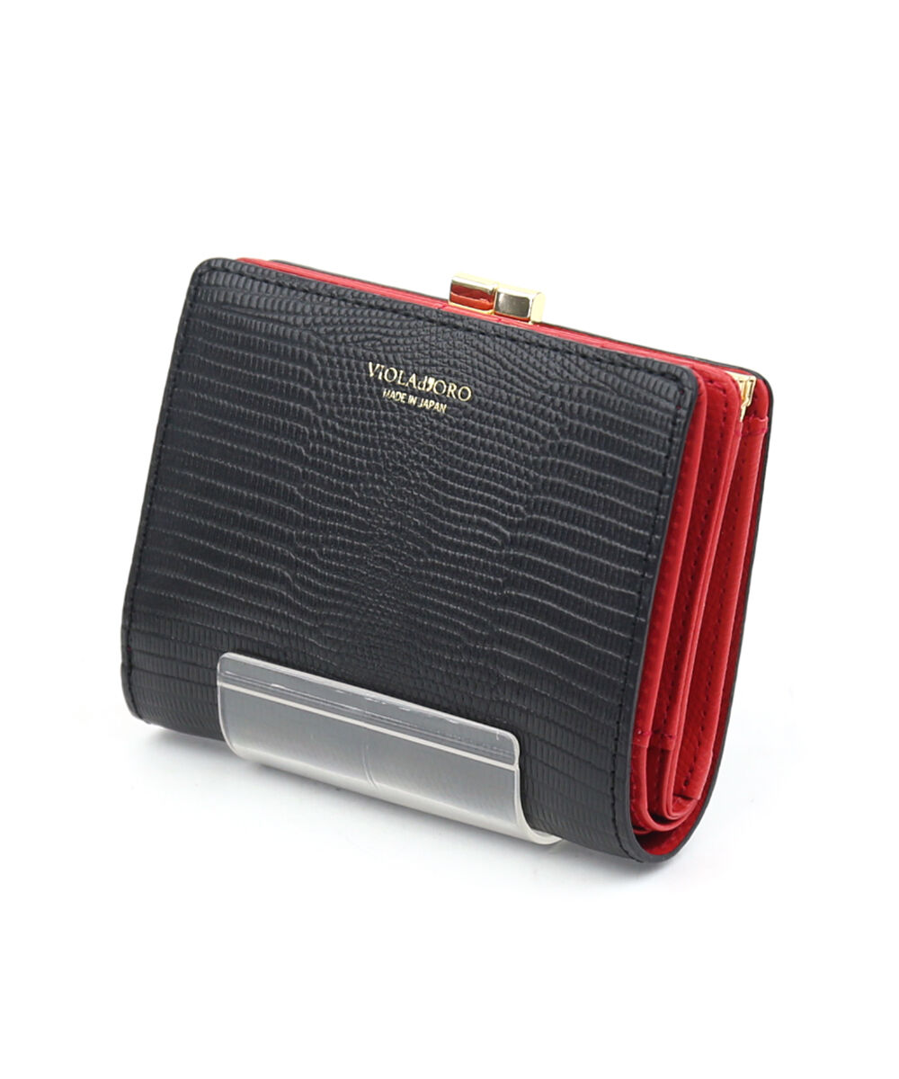 VIOLAd'ORO ヴィオラドーロ 財布 二つ折り財布 がま口 PORTA