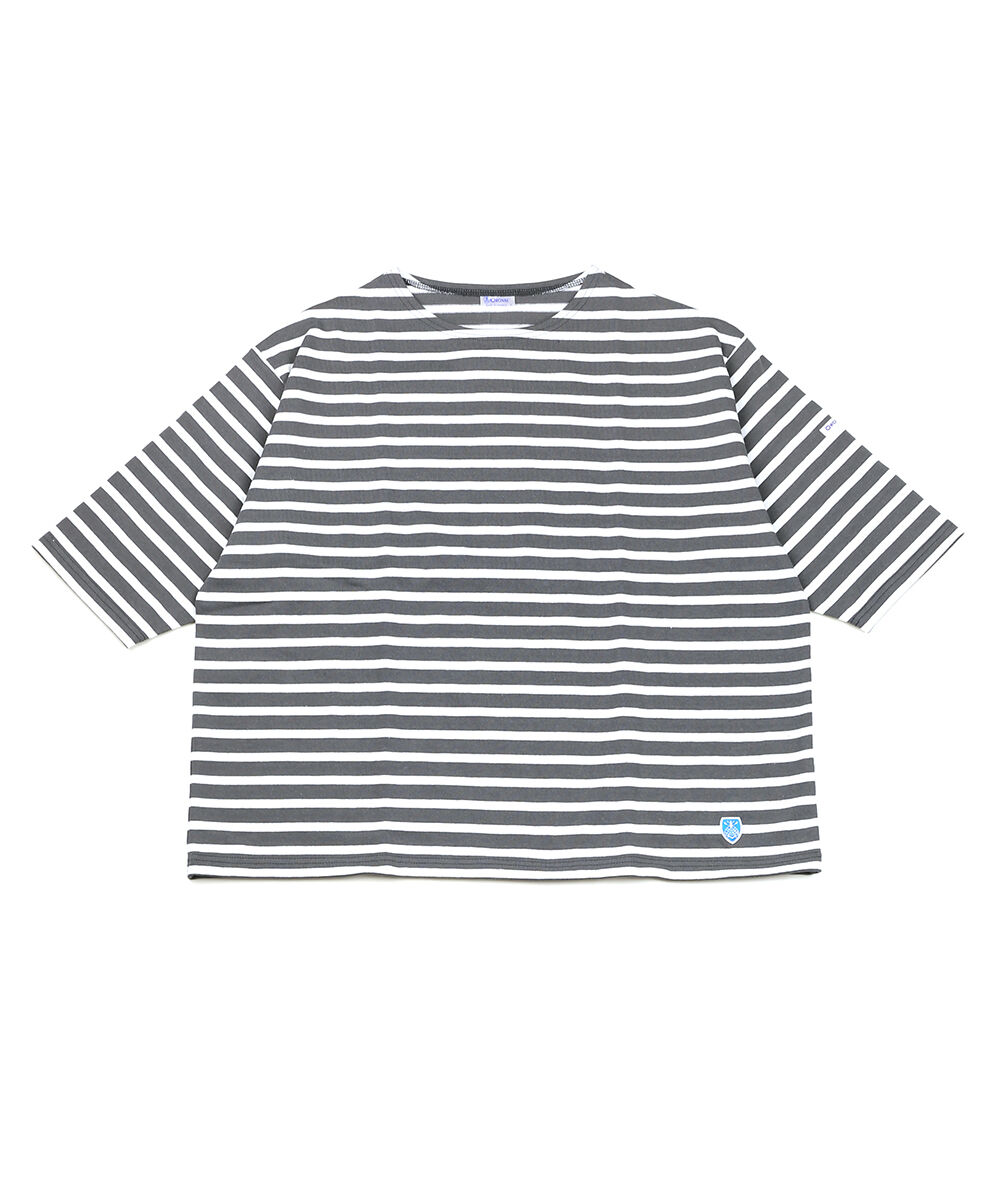 tシャツ オーバーサイズ コットン シルク クルーネックtシャツ レディース ORCIVAL tシャツ | コットン クルーネックワイドTシャツ WOMEN