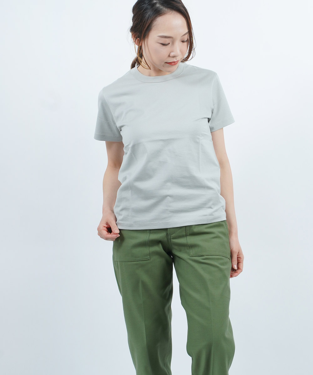 ハンドバーク 半袖 Tシャツ カットソー 60/2 MICRO T-SHIRT handvaerk 2023春夏新作 レディース 国内正規品