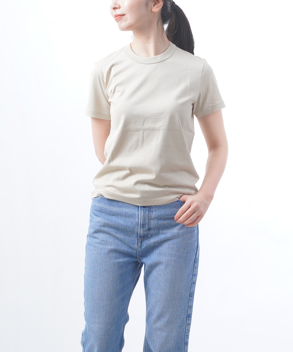 ハンドバーク マイクロTシャツ 60/2 MICRO T-SHIRT handvaerk レディース 国内正規品 handvaerk ハンドバーク マイクロTシャツ 60/2 MICRO T-SHIRT