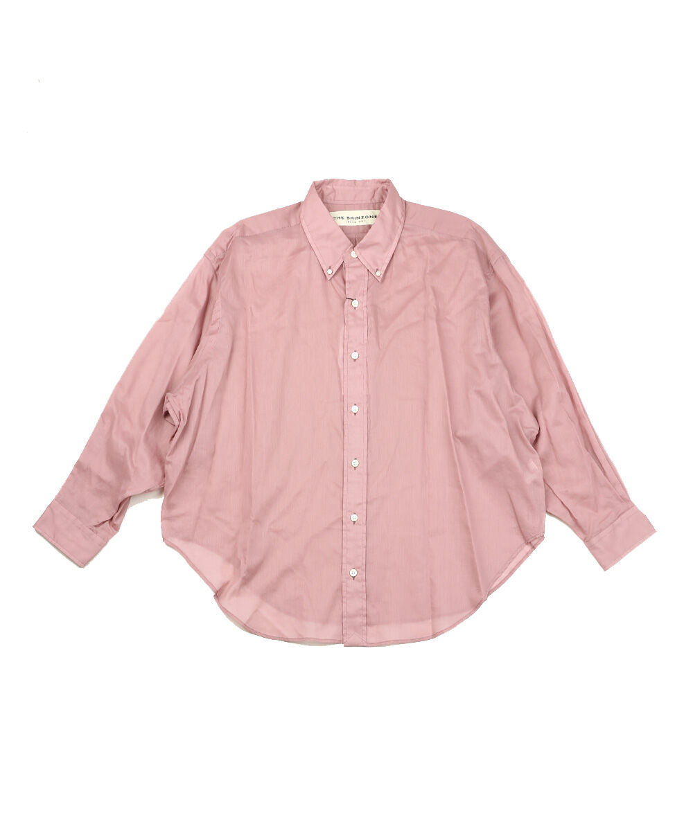 ザ シンゾーン オーバーシャツ ビッグシャツ SHEER DADDY SHIRTS シアーダディシャツ THE SHINZONE レディース 国内正規品