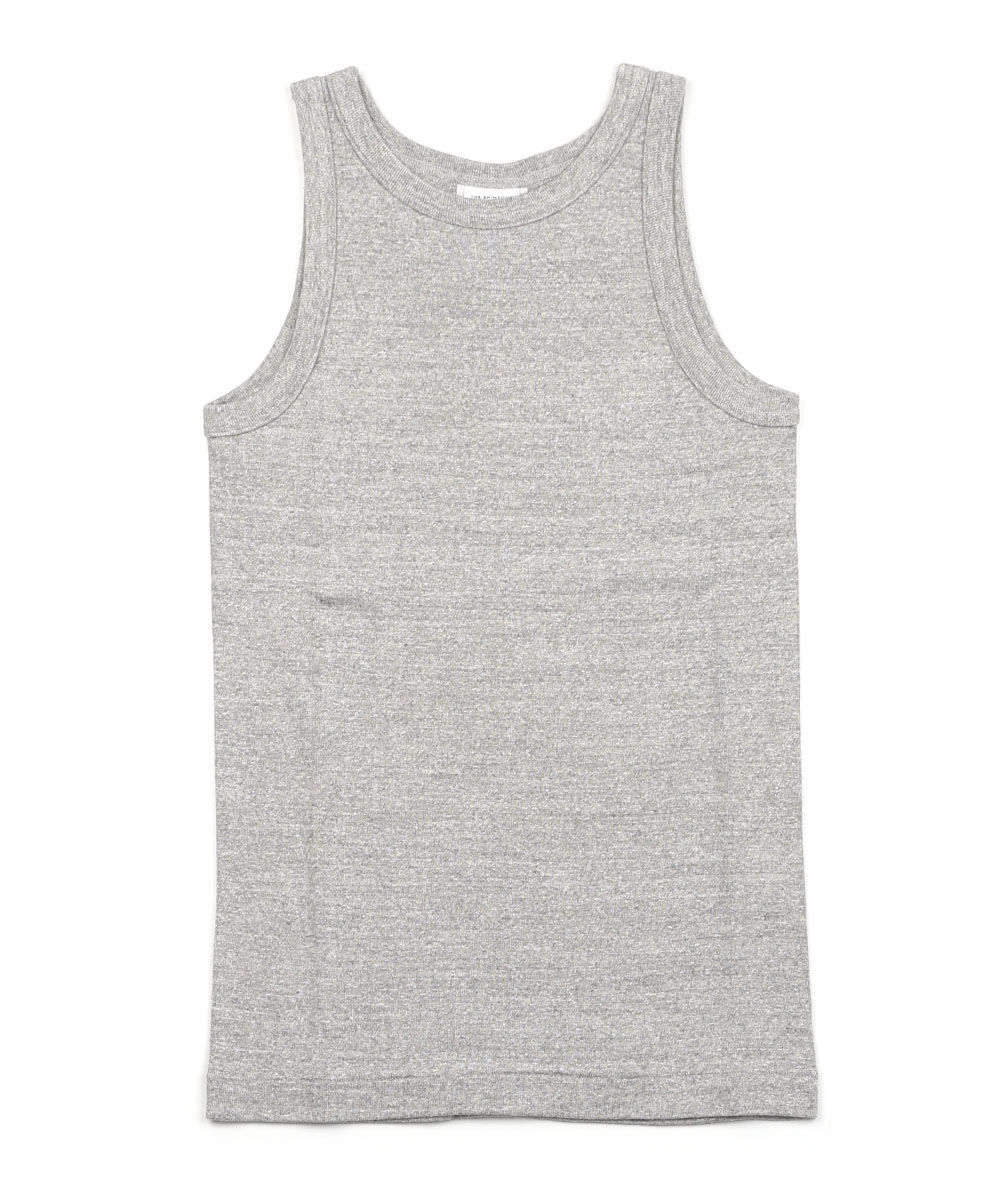 THE SHINZONE / CIRCULAR RIB TANKTOP 01 WHITE – CASDAY