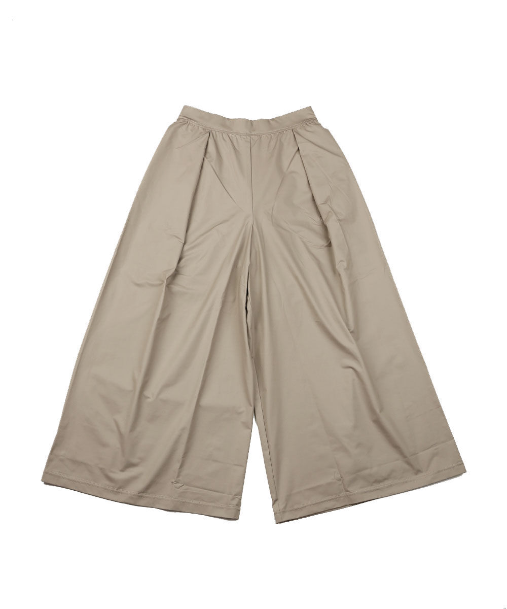 PUPULA（ププラ） ポリエステルタフタ ガウチョパンツ スカーチョ