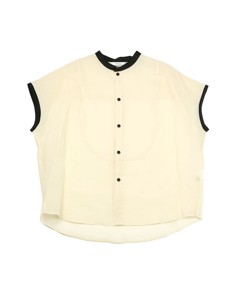MANON（マノン） シアーブラウス ORGANDIE FRENCH SLEEVE BLOUSE MANON 