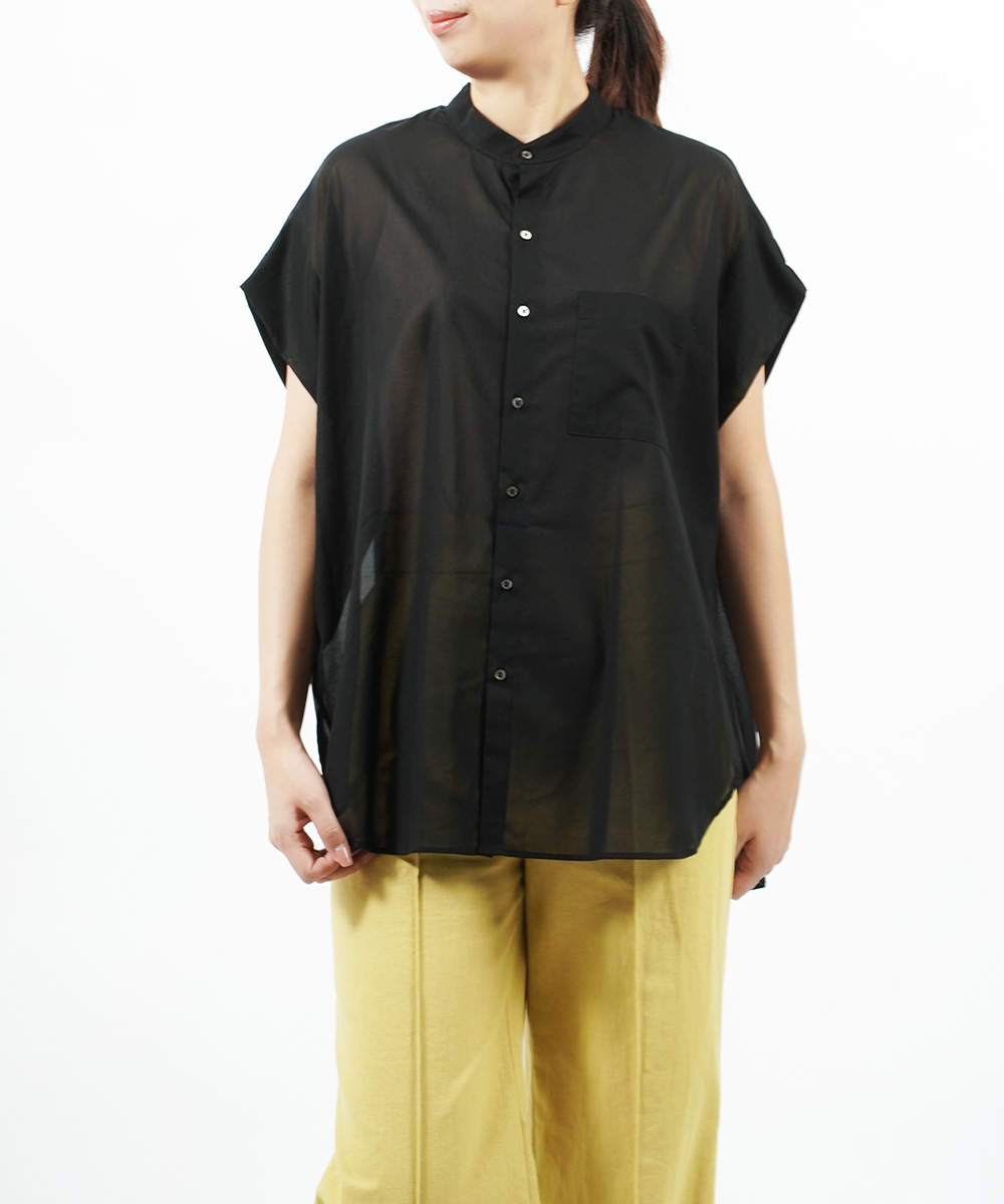 MANON マノン フレンチスリーブブラウス IN TUCK FRENCH SLEEVE