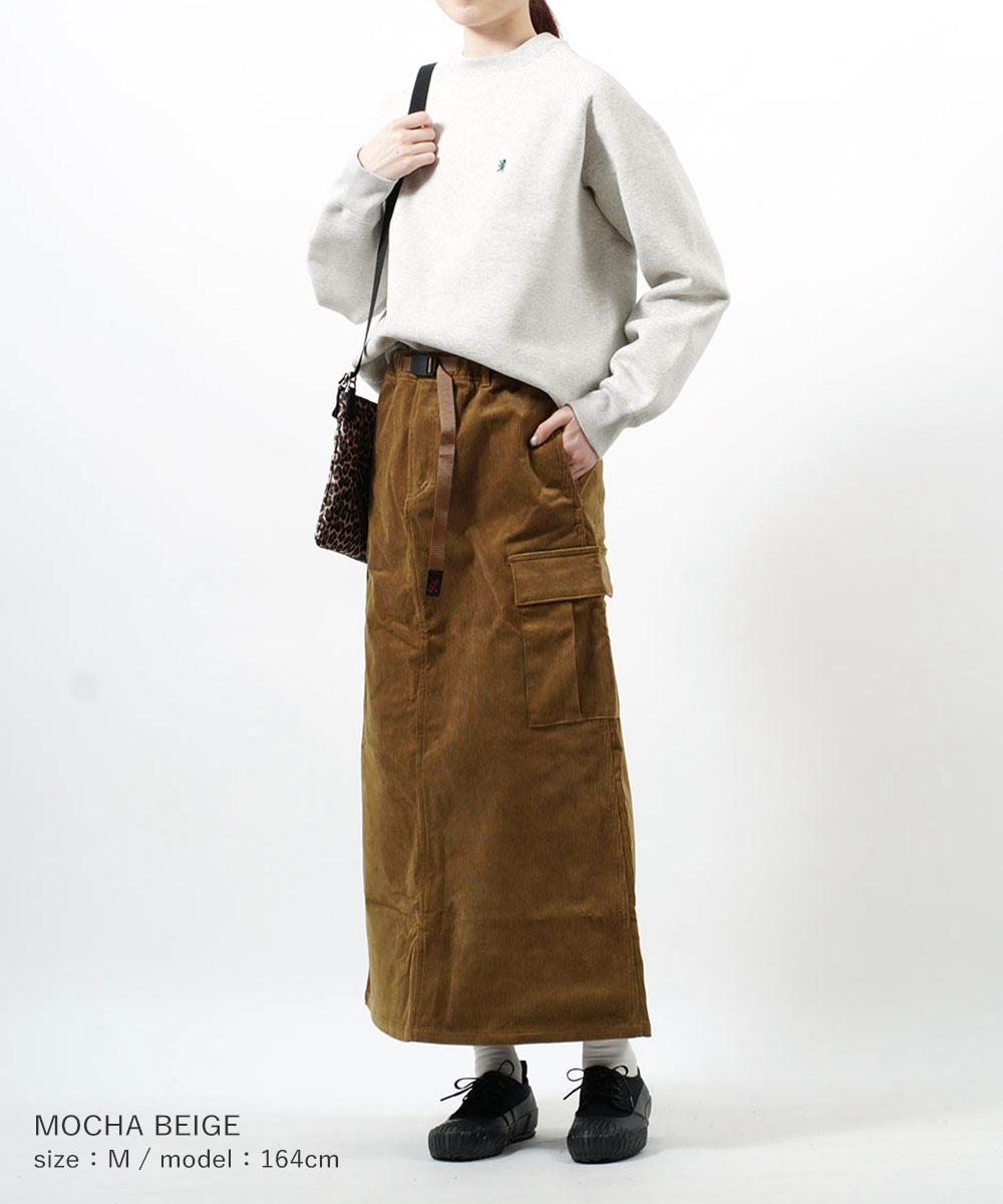 グラミチ コーデュロイ ロング カーゴ スカート CORDUROY LONG CARGO SKIRT GRAMICCI レディース 国内正規品