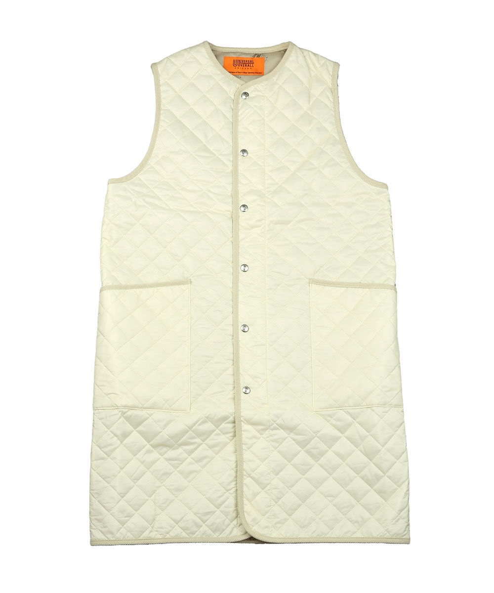 ユニバーサルオーバーオール ロングベスト DIA QUILT LONGVEST