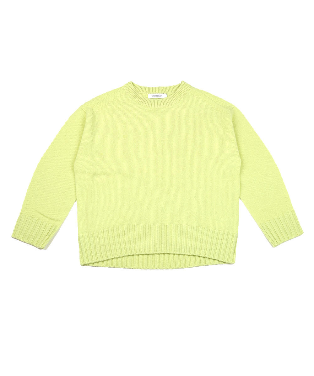 emmaculate（エマキュレイト） クルーネックニット セーター