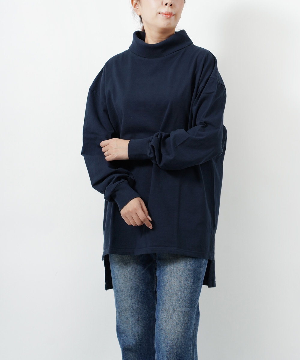 ザ シンゾーン ハイネックTシャツ HIGHNECK OVER TEE THE SHINZONE