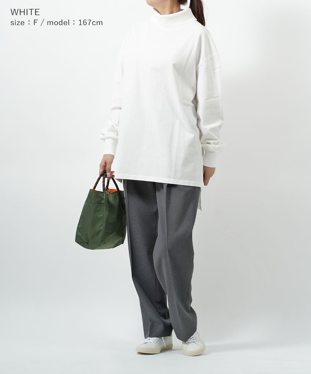 HIGHNECK OVER TEE ハイネック オーバー ティー レディース THE SHINZONE HIGHNECK OVER TEE ハイネック オーバー ティー