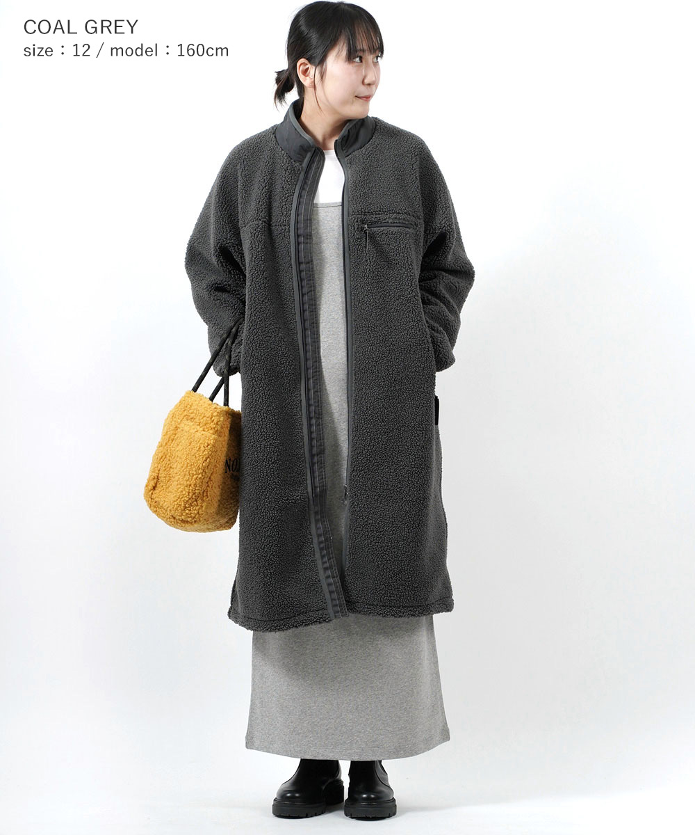 GYMPHLEX（ジムフレックス） ライトボア ロングコート レディース 国内