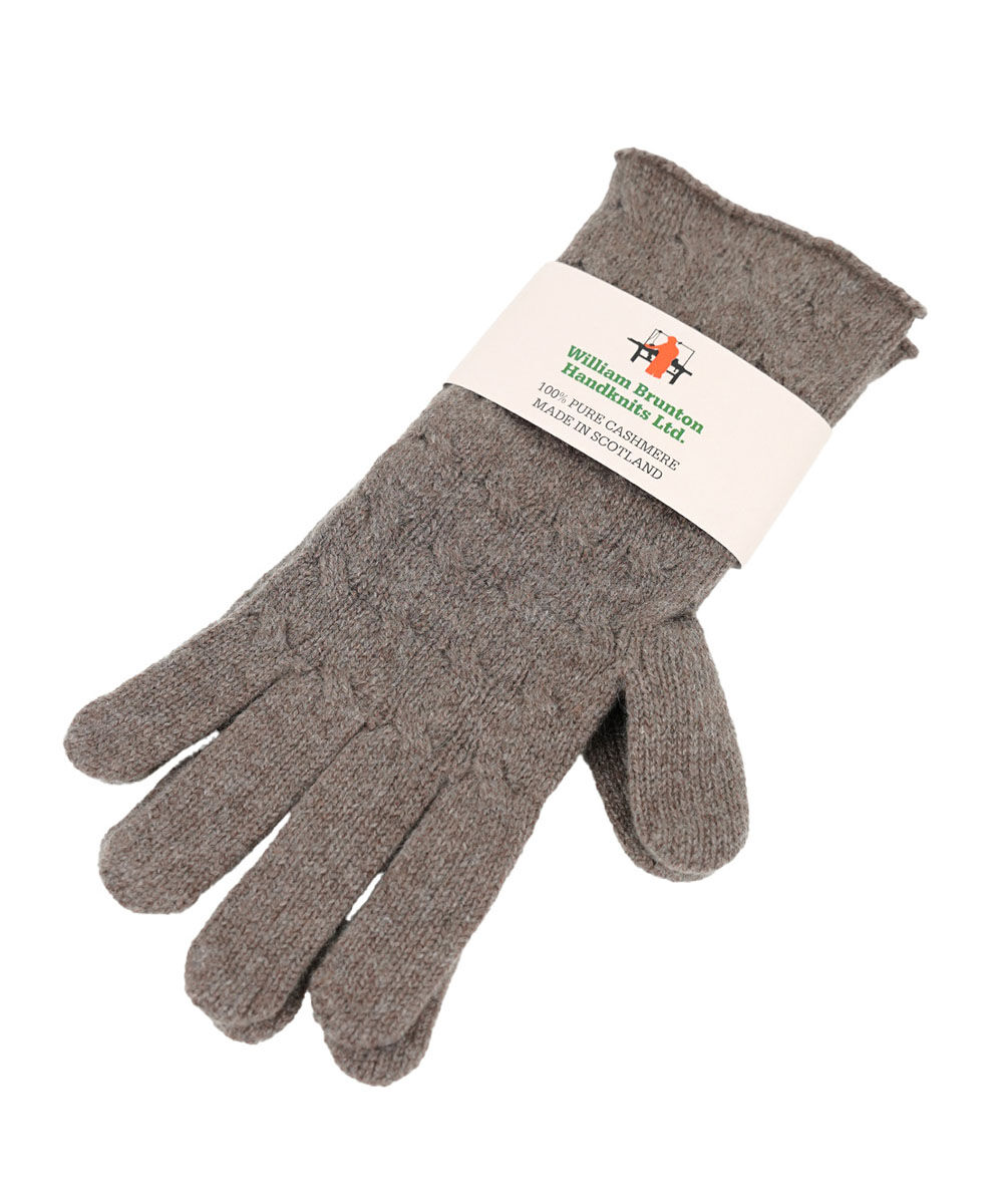 ウィリアムブラントン カシミヤグローブ WILLIAM BRUNTON レディース