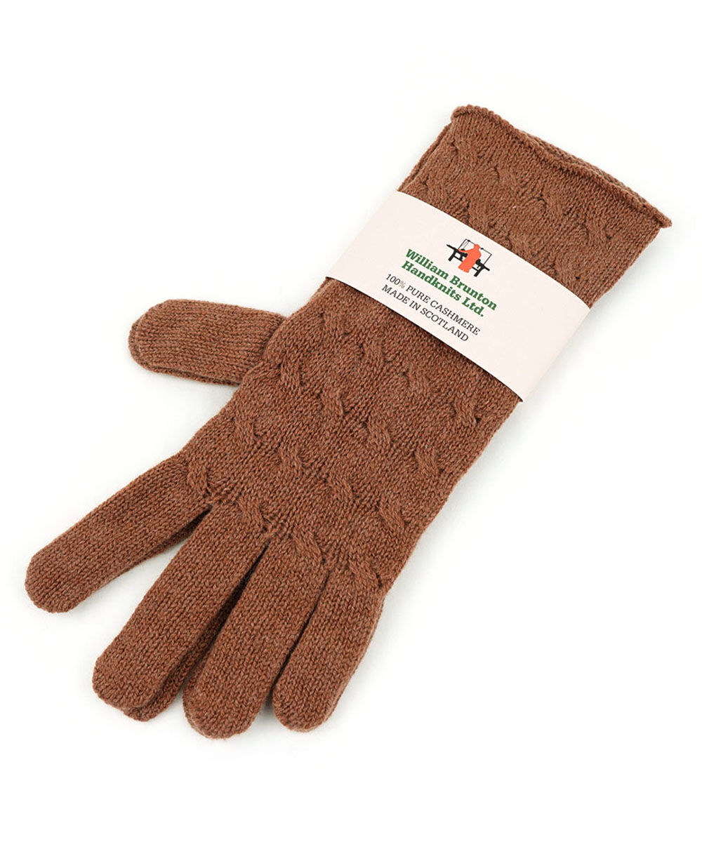 ウィリアムブラントン カシミヤグローブ WILLIAM BRUNTON レディース