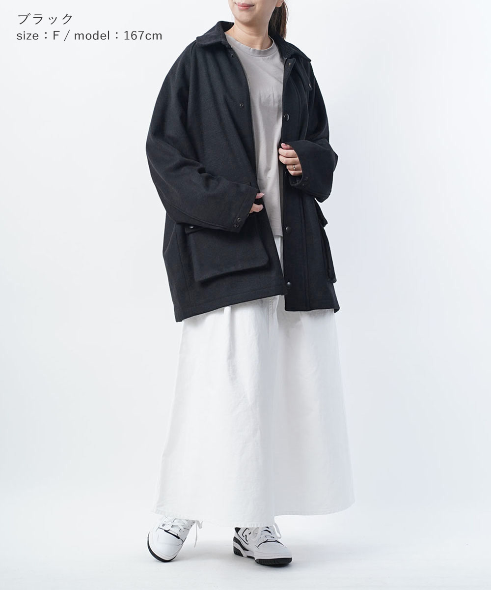 MidiUmi（ミディウミ） ハンティングコート Midi-Umi レディース 国内