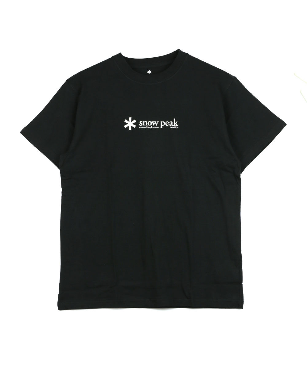 スノーピーク Soft Cotton Logo Short Sleeve T Snow Peak 2024春夏新作 メンズ 国内正規品｜etre｜02