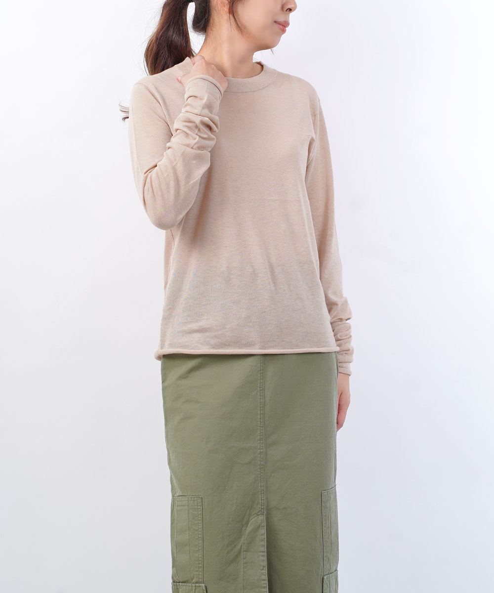 ザ シンゾーン コットンカシミア シアーニット COTTON CASHMERE SHEER KNIT THE SHINZONE 2024春夏新作  レディース 国内正規品