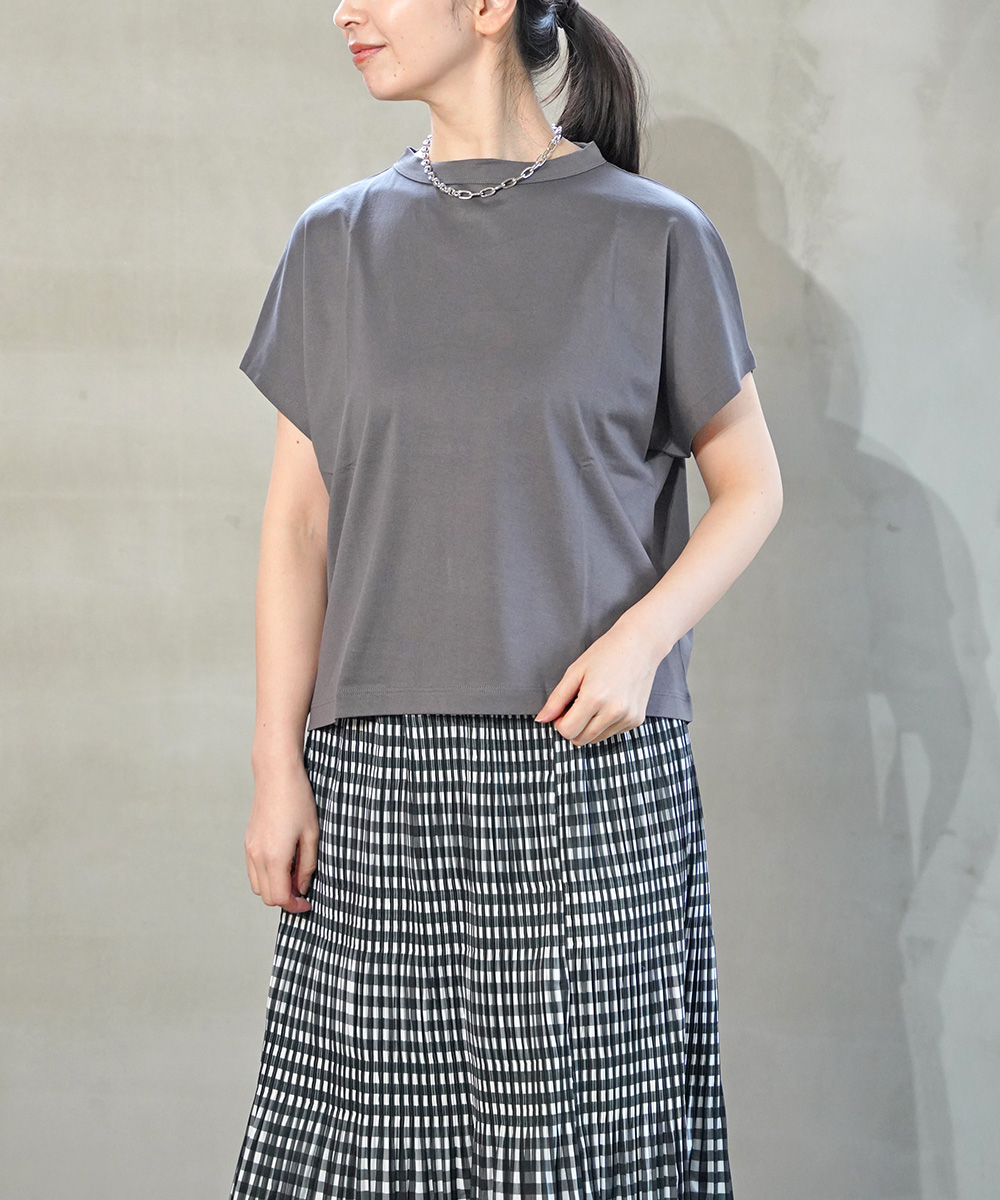 handvaerk ハンドバーク 60/2 キャップスリーブTシャツ