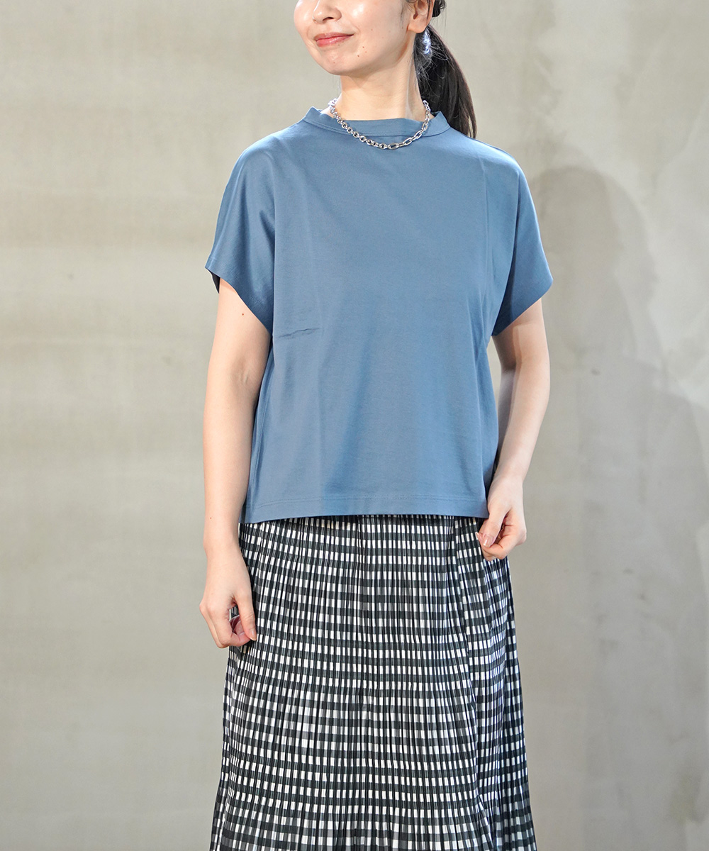 handvaerk ハンドバーク 60/2 キャップスリーブTシャツ