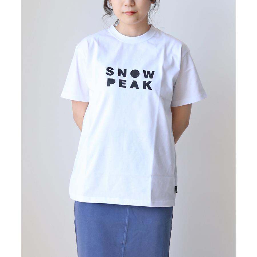 スノーピーク SNOWPEAKER T-Shirt CAMPER Snow Peak 2024春夏新作 レディース メンズ 国内正規品｜etre｜02