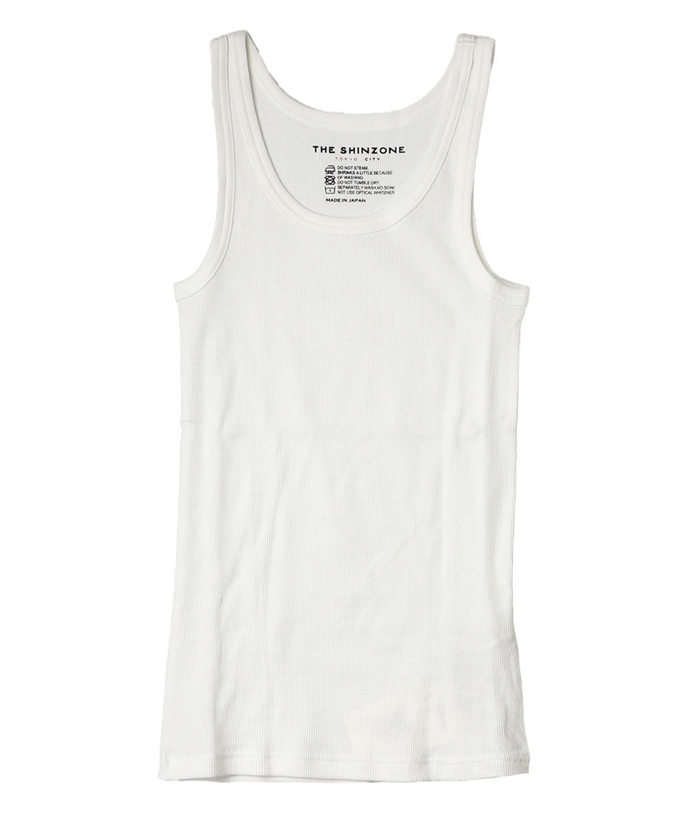 THE SHINZONE（ザ シンゾーン） ザ シンゾーン リブ タンクトップ TANK