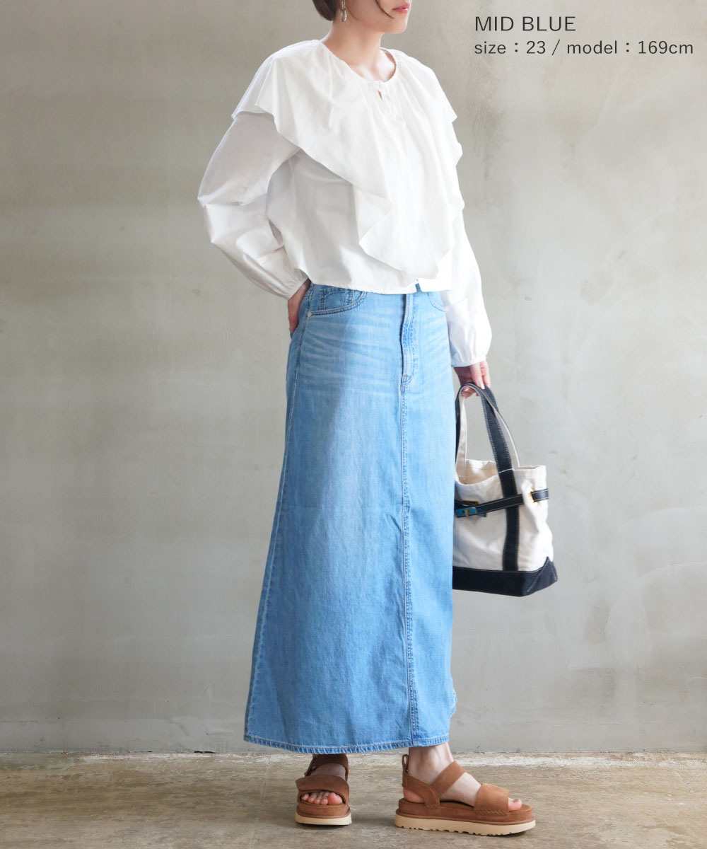 アッパーハイツ デニムスカート THE LAZY SKIRT upper hights 2024春夏新作 レディース 国内正規品 :  757202002 : etre!par bleu comme bleu - 通販 - Yahoo!ショッピング