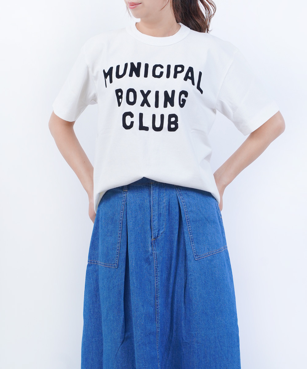 エージースポルディング&amp;ブロス GRAPHIC TEE MUNICIPAL BOXING CLUB ...