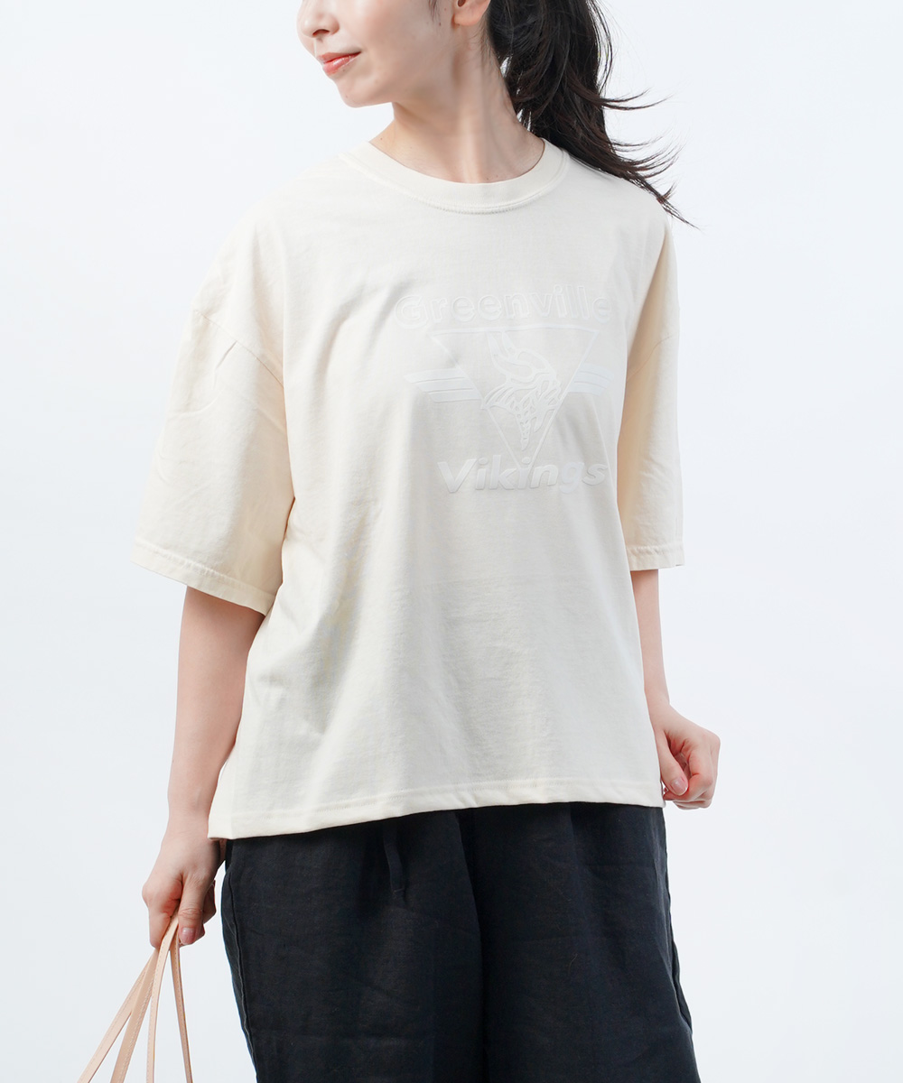 パロットキャンバス PC CLASSIC ART LOOSE TEE VIKINGS PARROTT CANVAS 2024春夏新作 レディース 国内正規品｜etre｜02