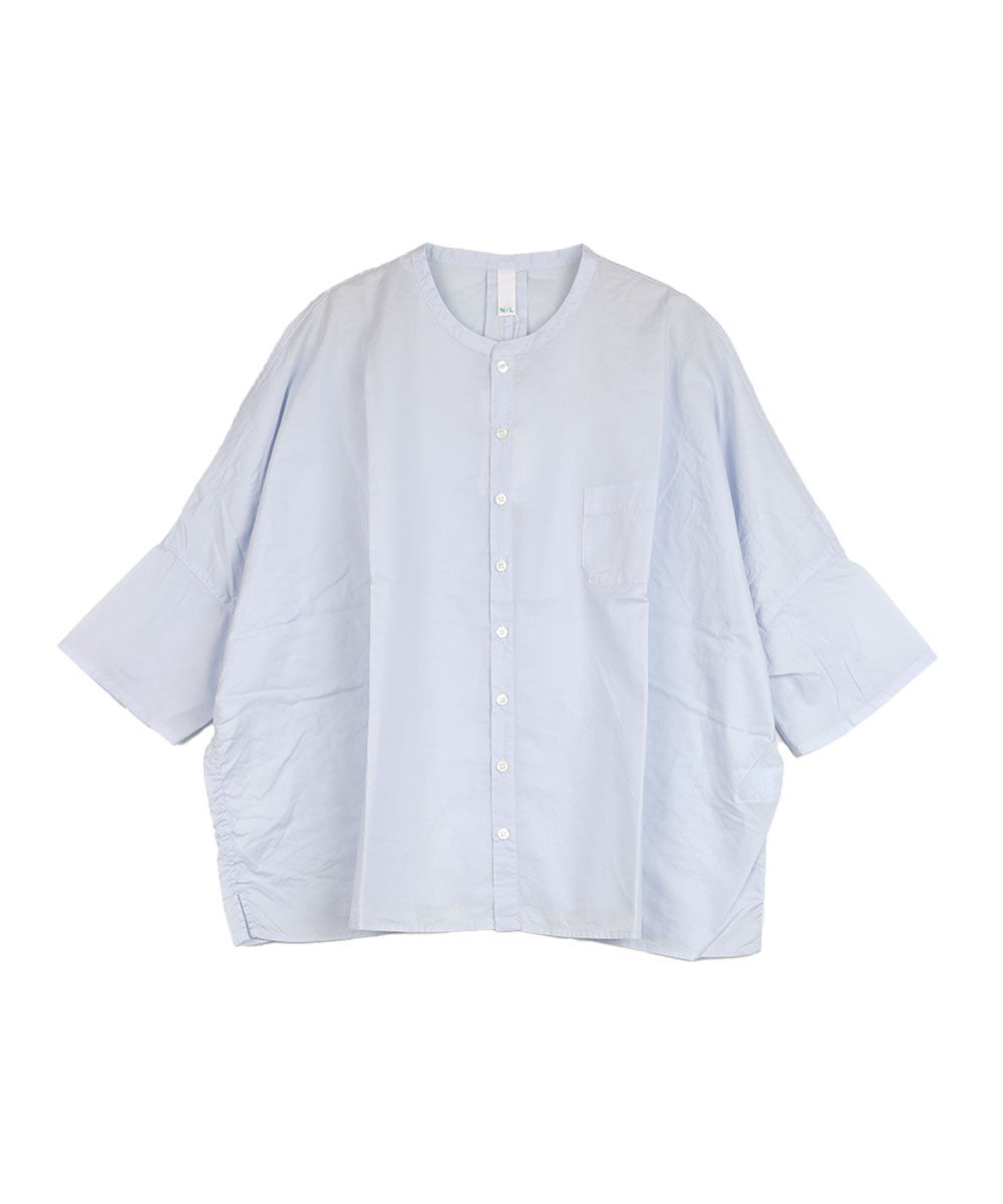 ナチュラルランドリー 80タイプライターランドスケープシャツ NATURAL LAUNDRY 2025春夏新作 レディース 国内正規品 NATURAL LAUNDRY ナチュラルランドリー 80タイプライター