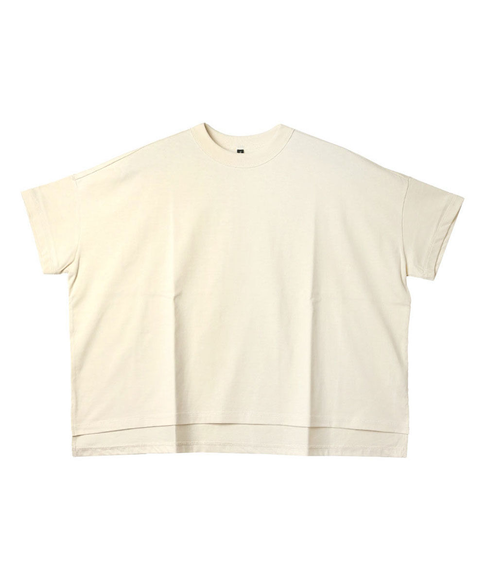 【2025SS】【ネコポス発送】TRAVAIL MANUEL[トラバイユマニュアル] クラシック天竺スリットT　2014 TRAVAIL MANUEL トラヴァイユマニュアル クラシック天竺