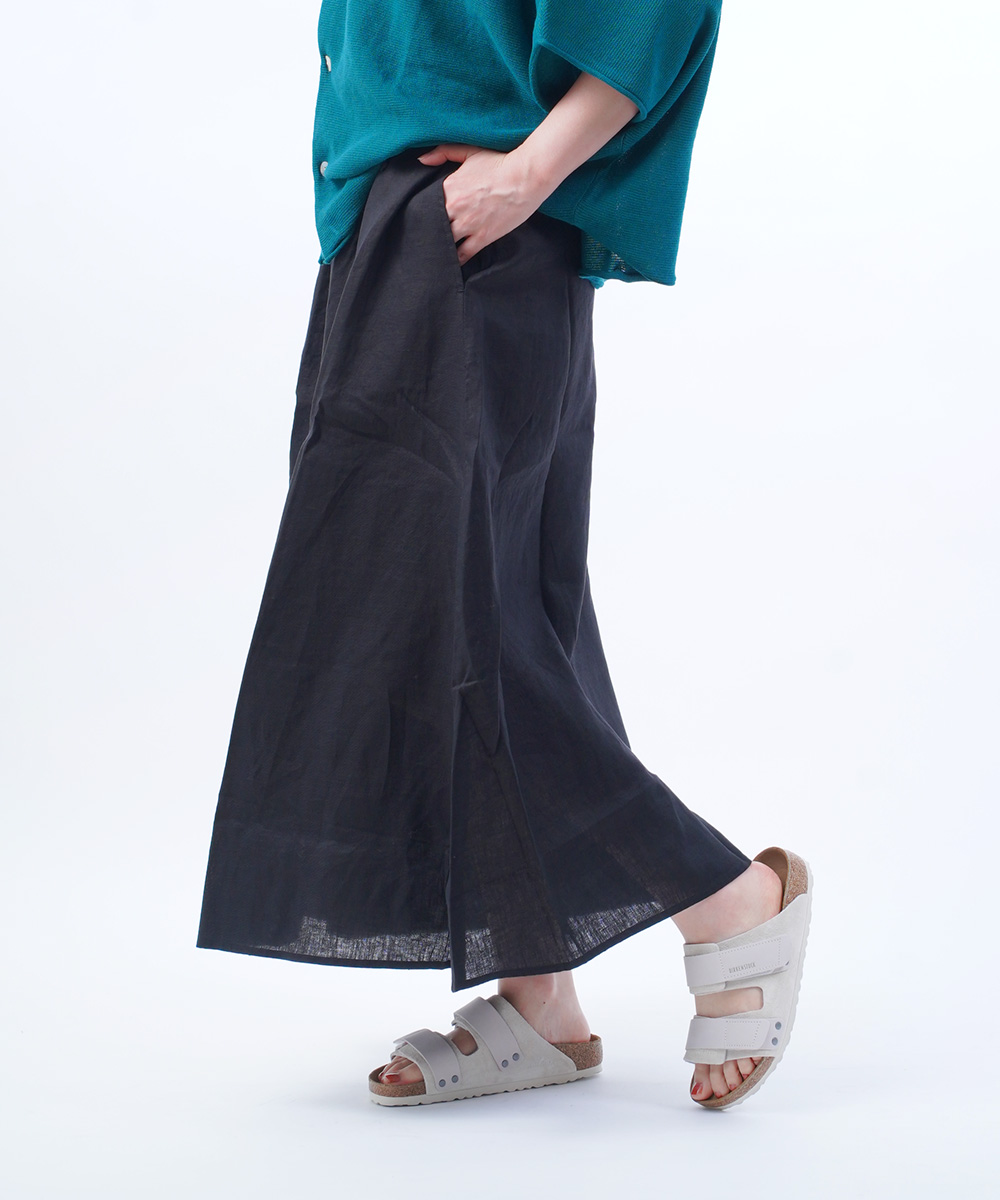 NATURAL LAUNDRY（ナチュラルランドリー） リネンクロスロングスカート