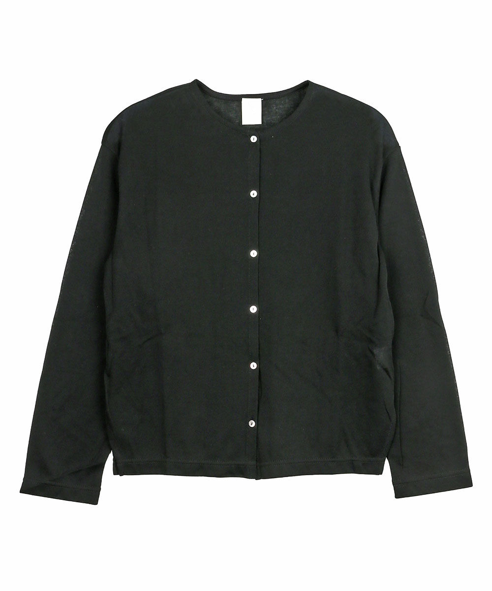 PUPULA（ププラ） コットンナイロン ツイストガーゼ カーデイガン
