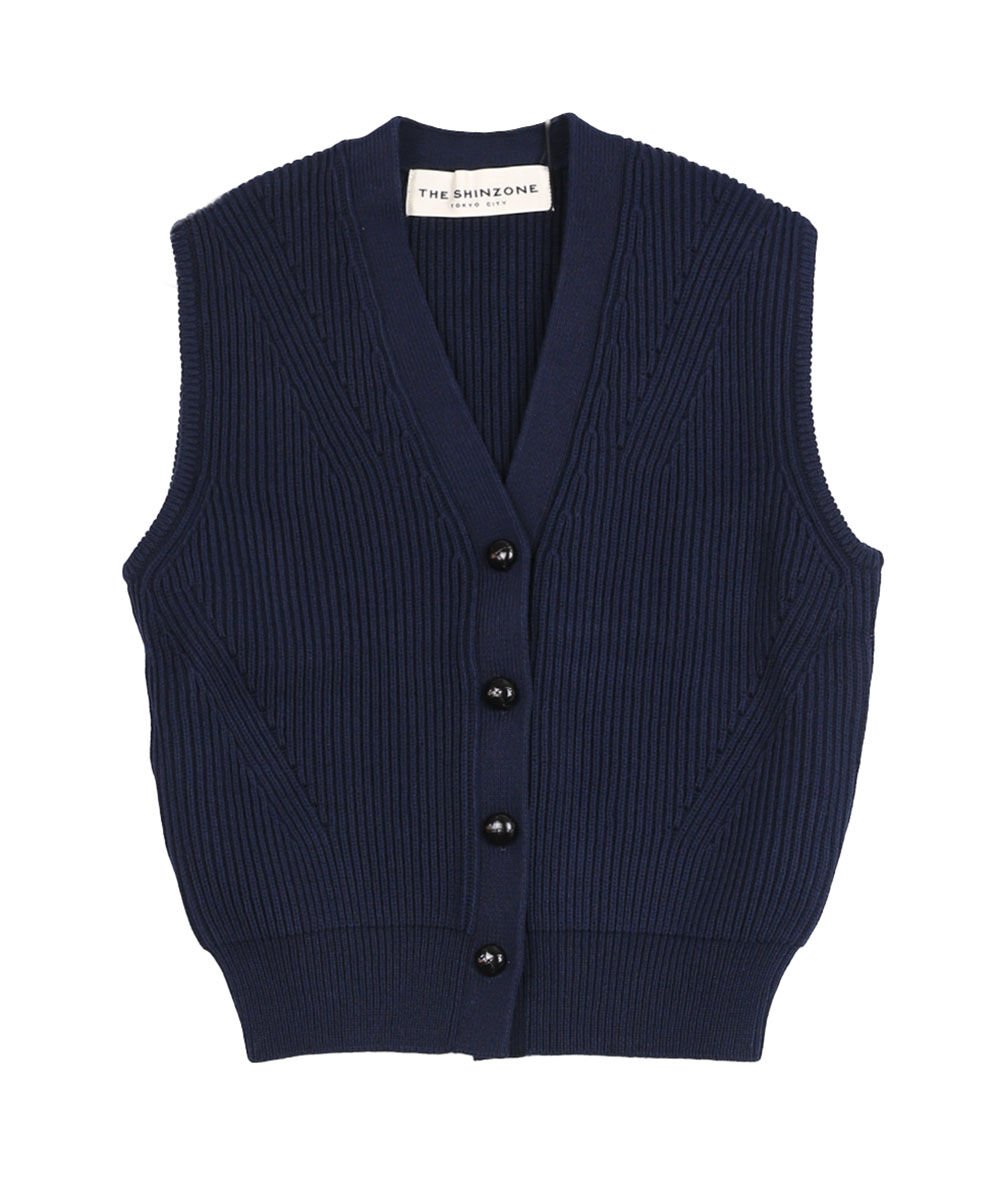 ザ シンゾーン FULL CARDIGAN KNIT VEST THE SHINZONE レディース 国内