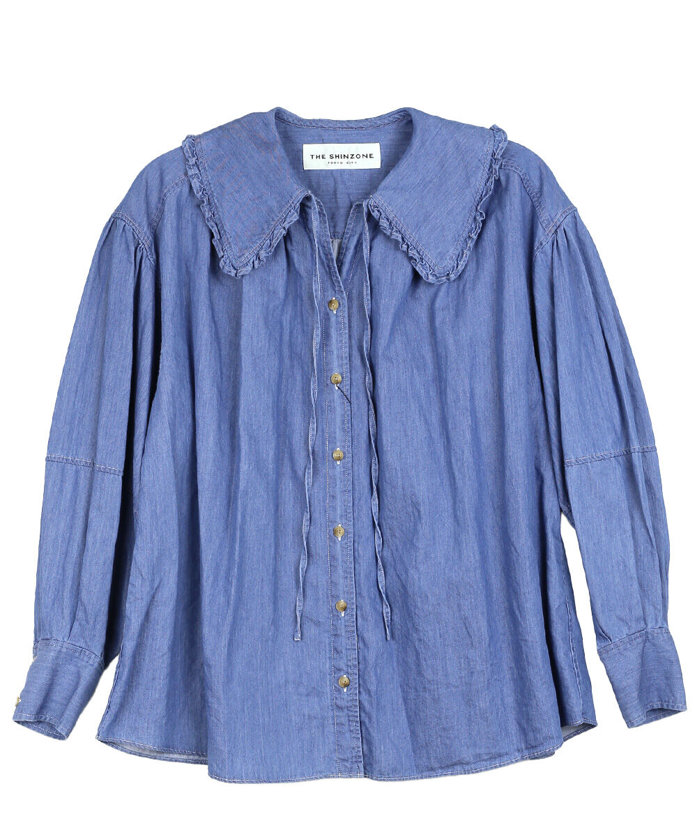 ザ シンゾーン DENIM BLOUSE THE SHINZONE レディース 国内正規品 爆買