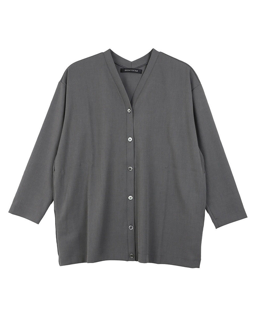 SALE！20%OFF】mizuiro ind ミズイロインド 襟付きショート
