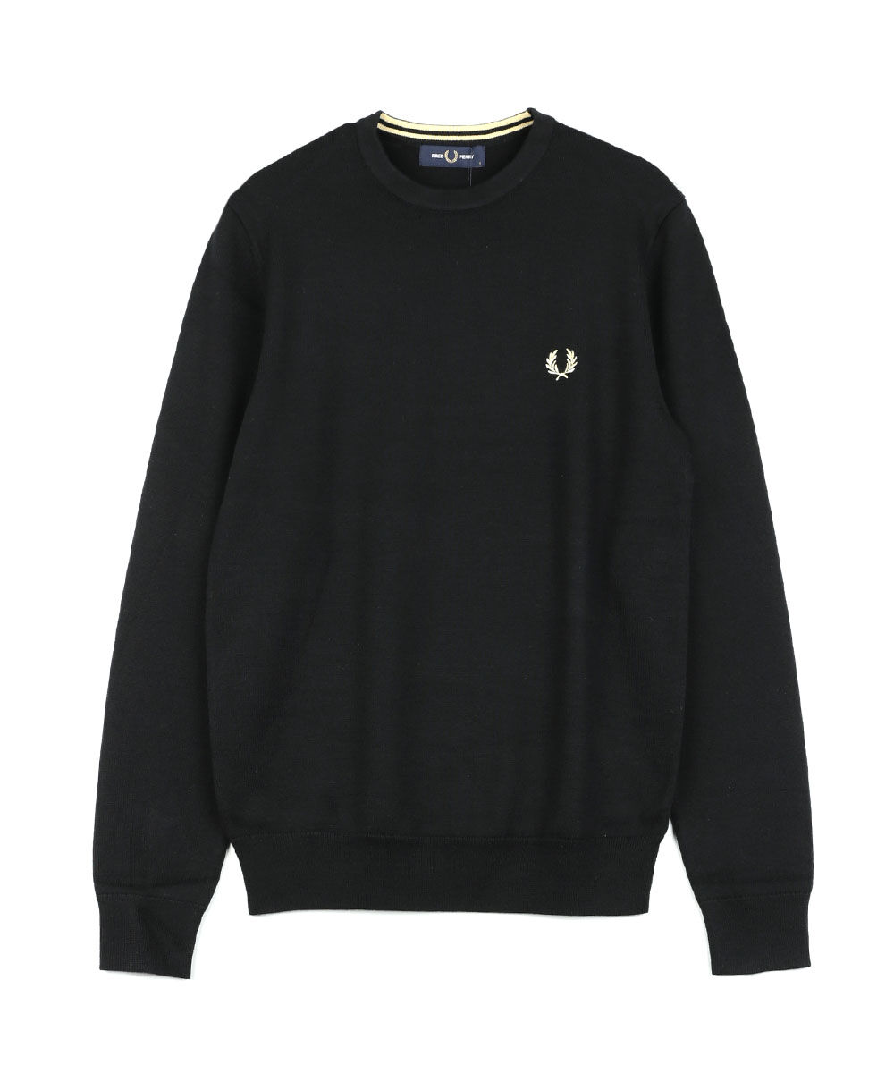 フレッドペリー Classic Crew Neck Jumper FRED PERRY 2025秋冬新作