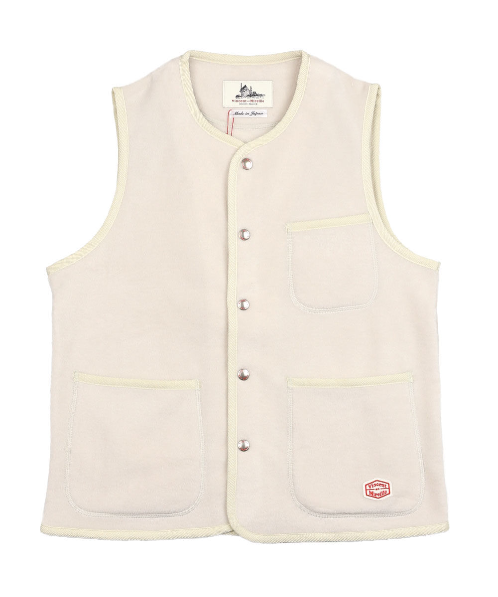 ヴァンソン エ ミレイユ FLEECE VEST VINCENT ET MIREILLE レディース