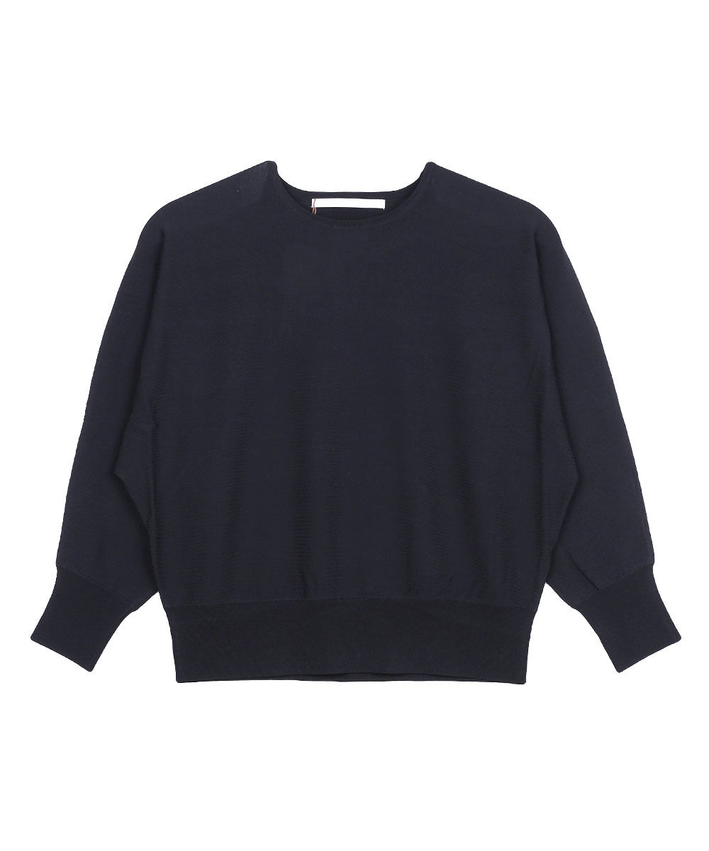 ユイティーム ドルマンラウンドネックプルオーバー huitieme nid