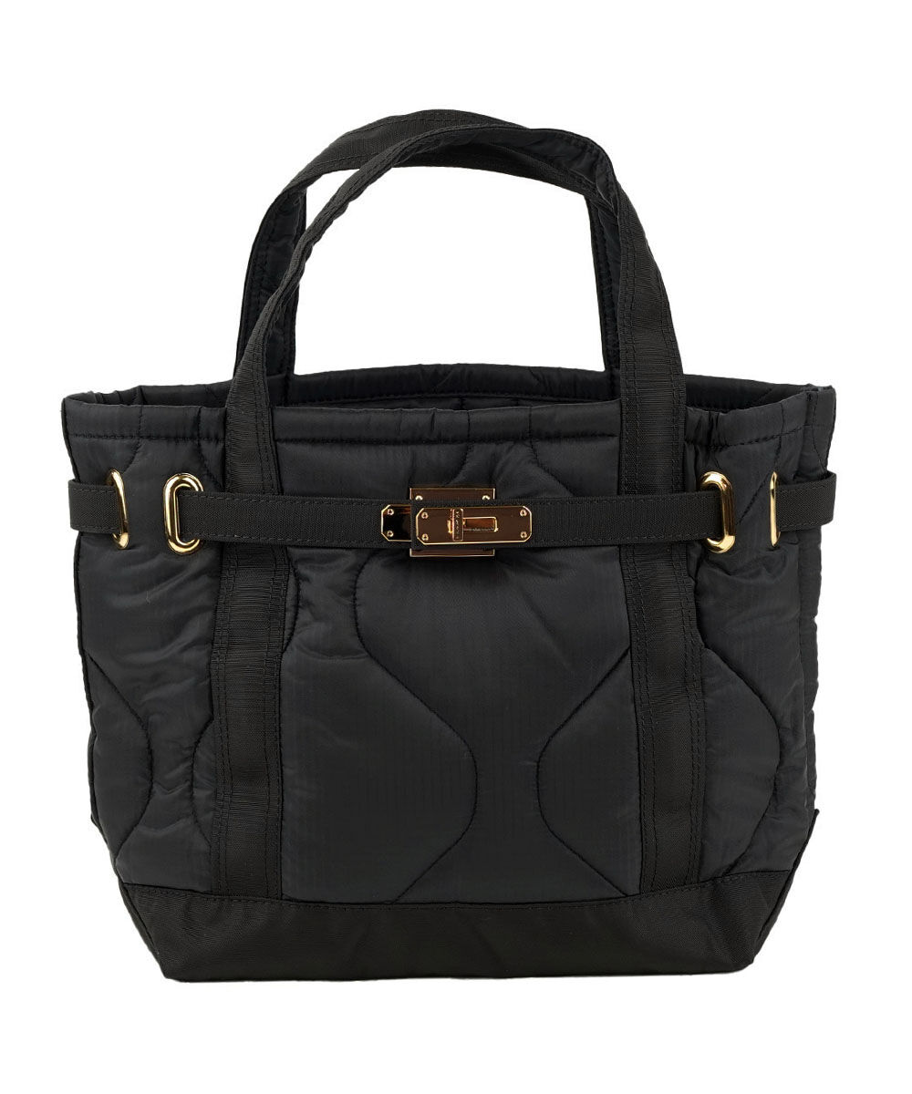 【極美品】シータパランティカSITAPARANTICA/トートバッグ/ナイロン黒 Spick＆Span トートバッグ SITA PARANTICA/シータパランティカ