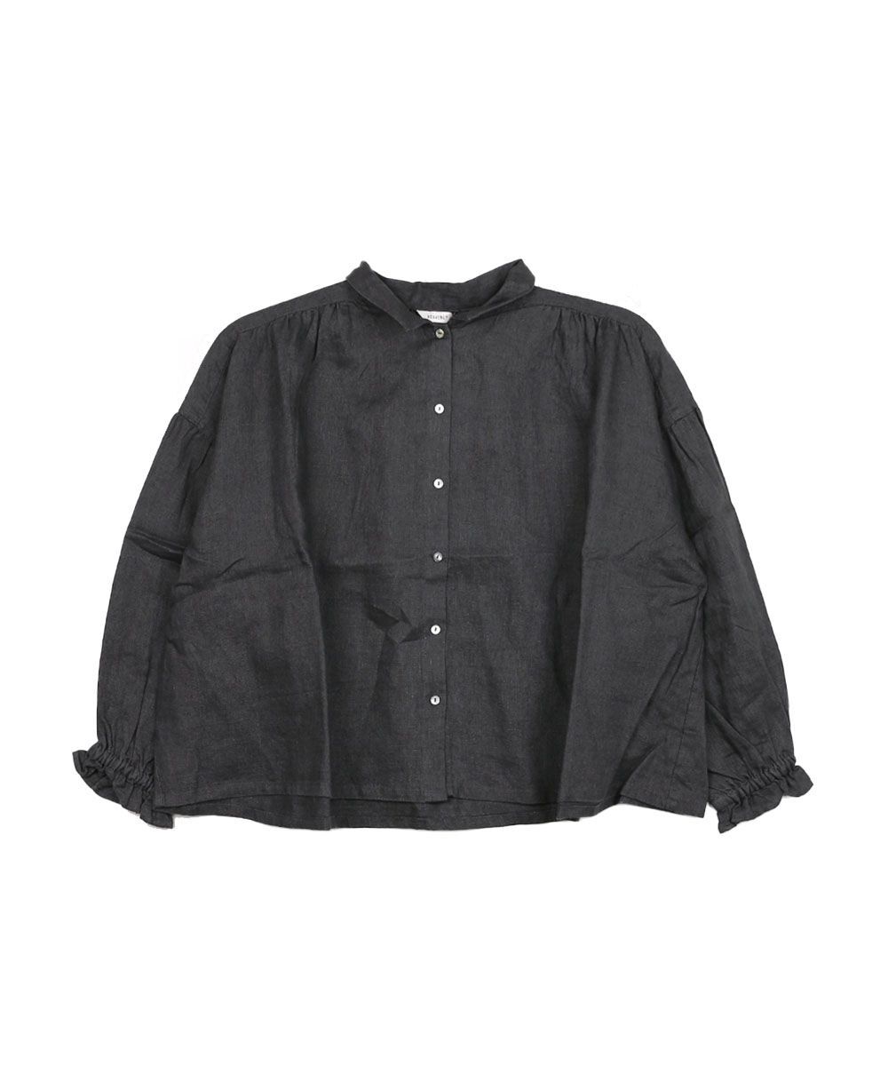 再値下げ！【新品】HEAVENLY(ヘブンリー)コットンリネンスキッパーブラウス 最終入荷】HEAVENLY(ヘブンリー) コットン リネン デニム フロント