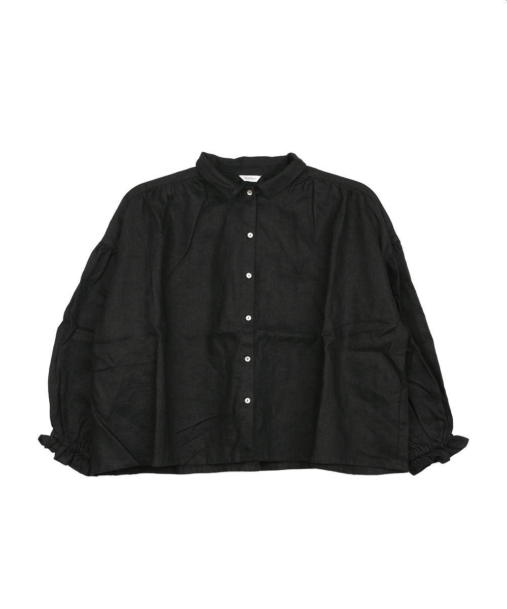 再値下げ！【新品】HEAVENLY(ヘブンリー)コットンリネンスキッパーブラウス ヘブンリー ヘビーリネンギャザーブラウス HEAVENLY レディース 国内