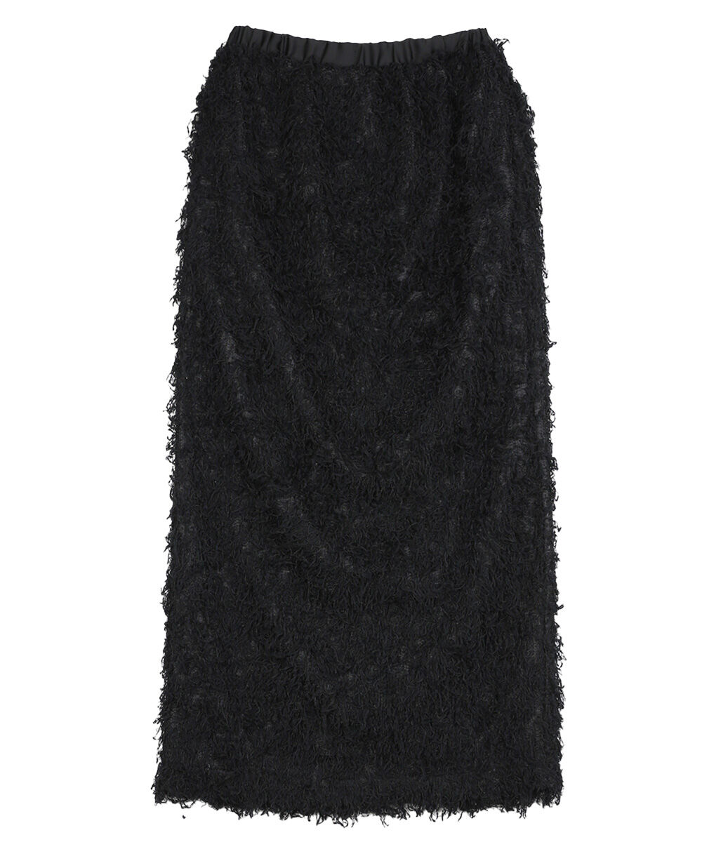 シニヨン モケモケフリンジナロースカート CHIGNON レディース 国内