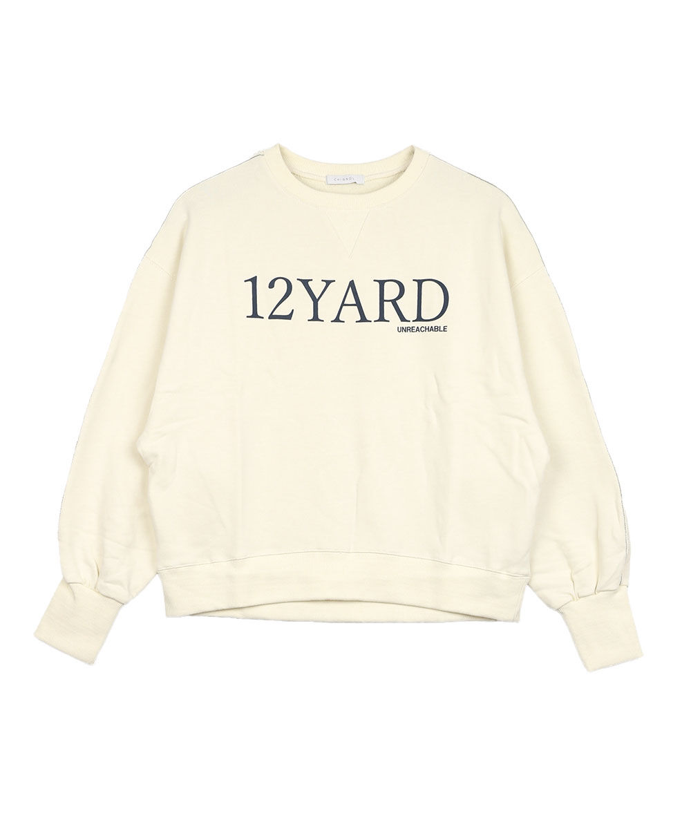 シニヨン 12YARDロゴスウェットプルオーバー CHIGNON レディース シニヨン 12YARDロゴスウェットプルオーバー CHIGNON レディース