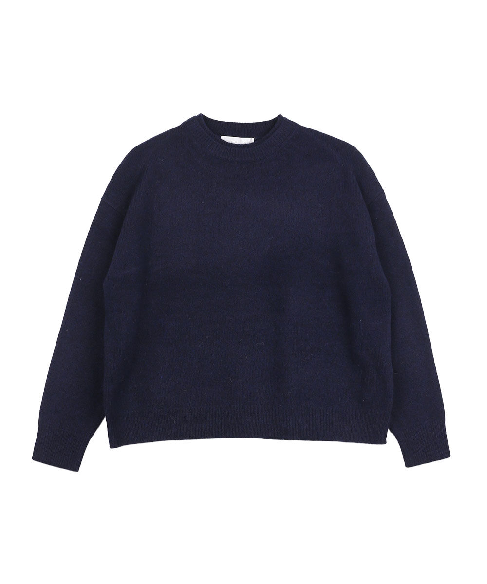 ヌーベル ドゥ パラディ カラーメリノウール重ね衿プルオーバー