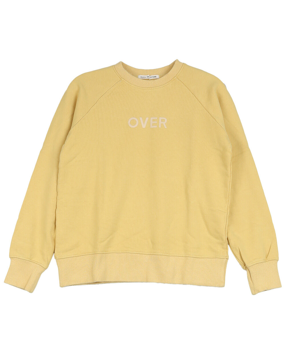 パシフィックパークストア ユースフル裏毛ラグランスリーブプルオーバー OVER PACIFICPARK STORE レディース 国内正規品 パシフィックパークストア ユースフル裏毛ラグランスリーブプル
