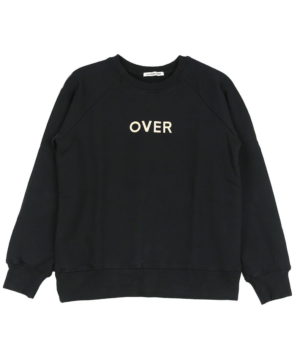 パシフィックパークストア ユースフル裏毛ラグランスリーブプルオーバー OVER PACIFICPARK STORE レディース 国内正規品 パシフィックパークストア ユースフル裏毛ラグランスリーブプル