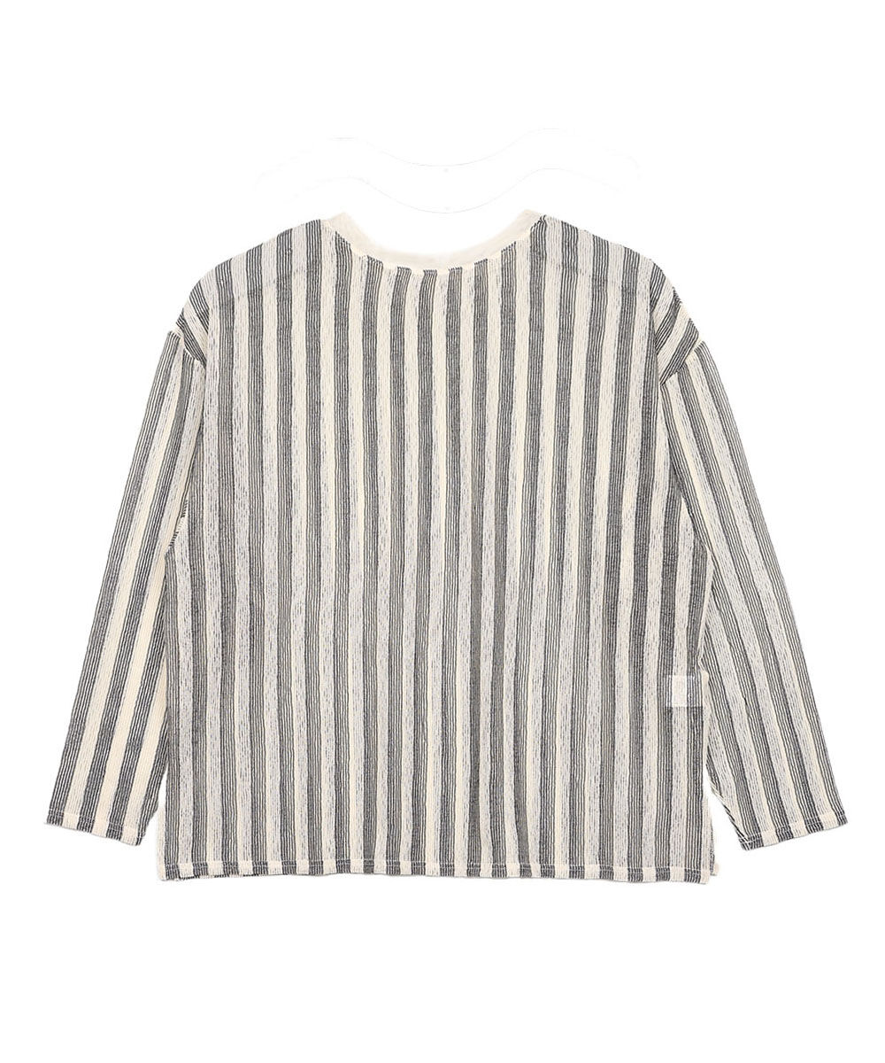 シニヨン ストライプシアープルオーバー CHIGNON 2025春夏新作